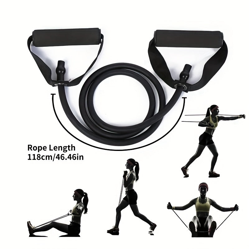 5‑Level Resistance Bands with Handles Home Workouts | UK Delivery