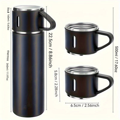 500 ml Stainless Steel Thermal Mug with Vacuum Insulation Durable Travel Cup