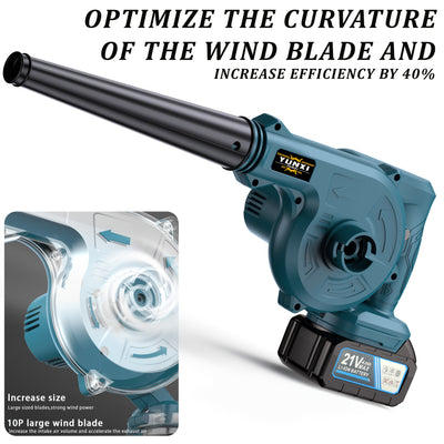 Cordless Blade Blower with Brushless Motor & 4000 mAh Battery