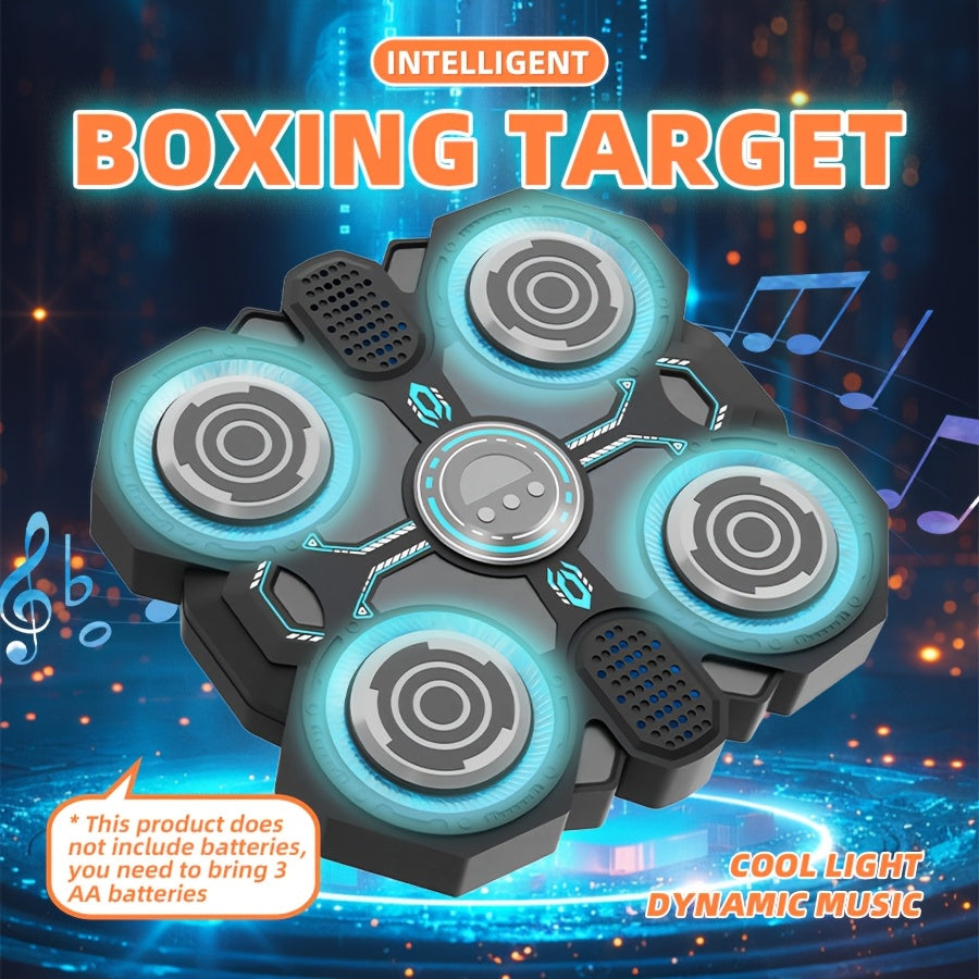 Interactive Boxing Toy with LED Targets & Music Reaction Trainer