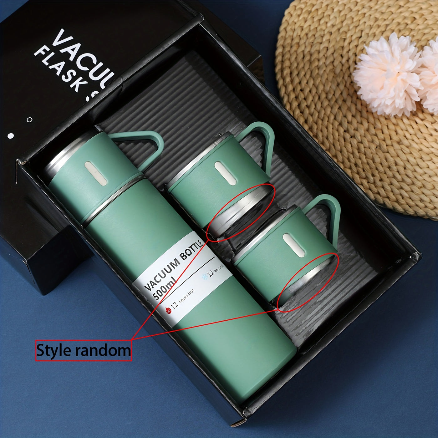 500 ml Stainless Steel Thermal Mug with Vacuum Insulation Durable Travel Cup