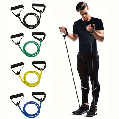 5‑Level Resistance Bands with Handles Home Workouts | UK Delivery
