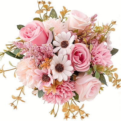 Real Touch Artificial Peony Bouquet 2 Pink & White | Premium