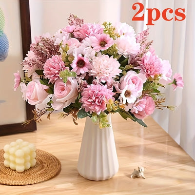 Real Touch Artificial Peony Bouquet 2 Pink & White | Premium