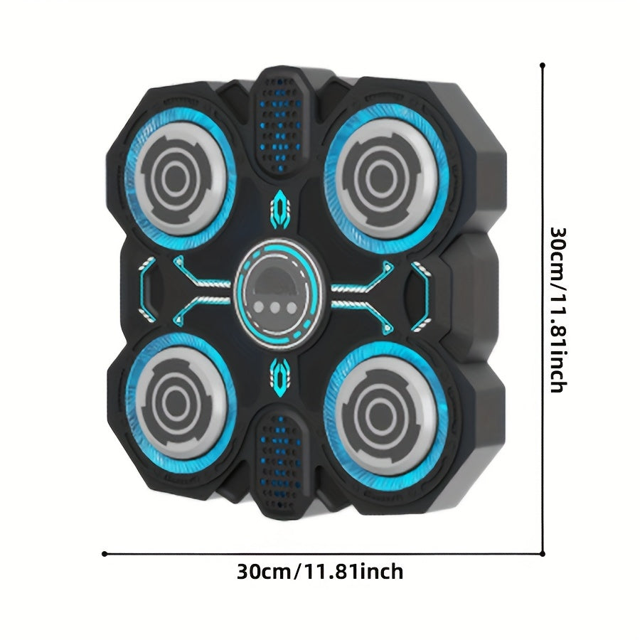 Interactive Boxing Toy with LED Targets & Music Reaction Trainer