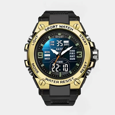Multi‑Sport Men's Digital Chronograph Watch | Luminous Display