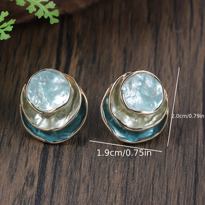 Boho Multi‑Layer Silver Party Earrings Elegant Holiday Jewellery