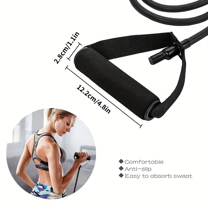 5‑Level Resistance Bands with Handles Home Workouts | UK Delivery