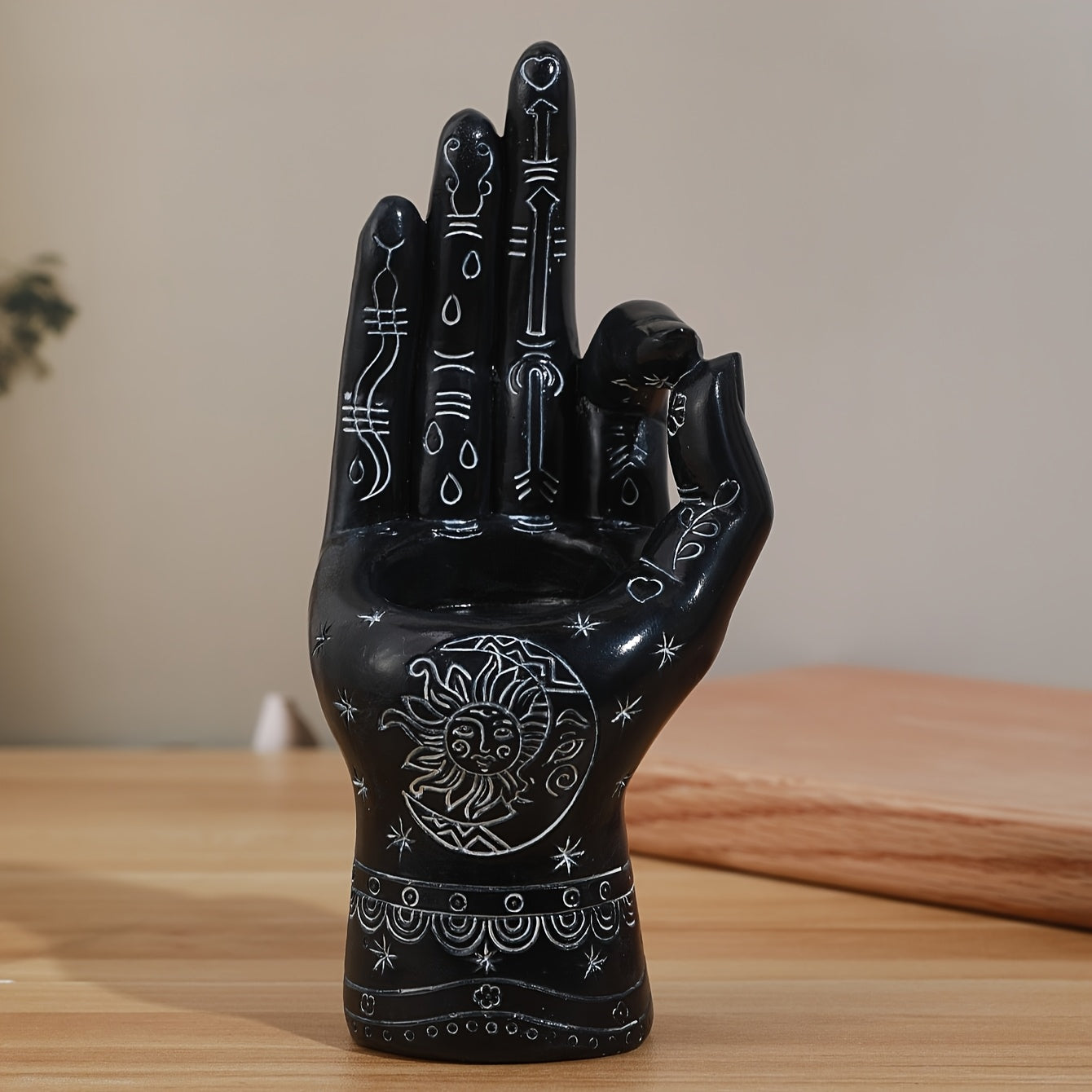 Artistic Hand Incense Holders Yin & Yang Design | Premium