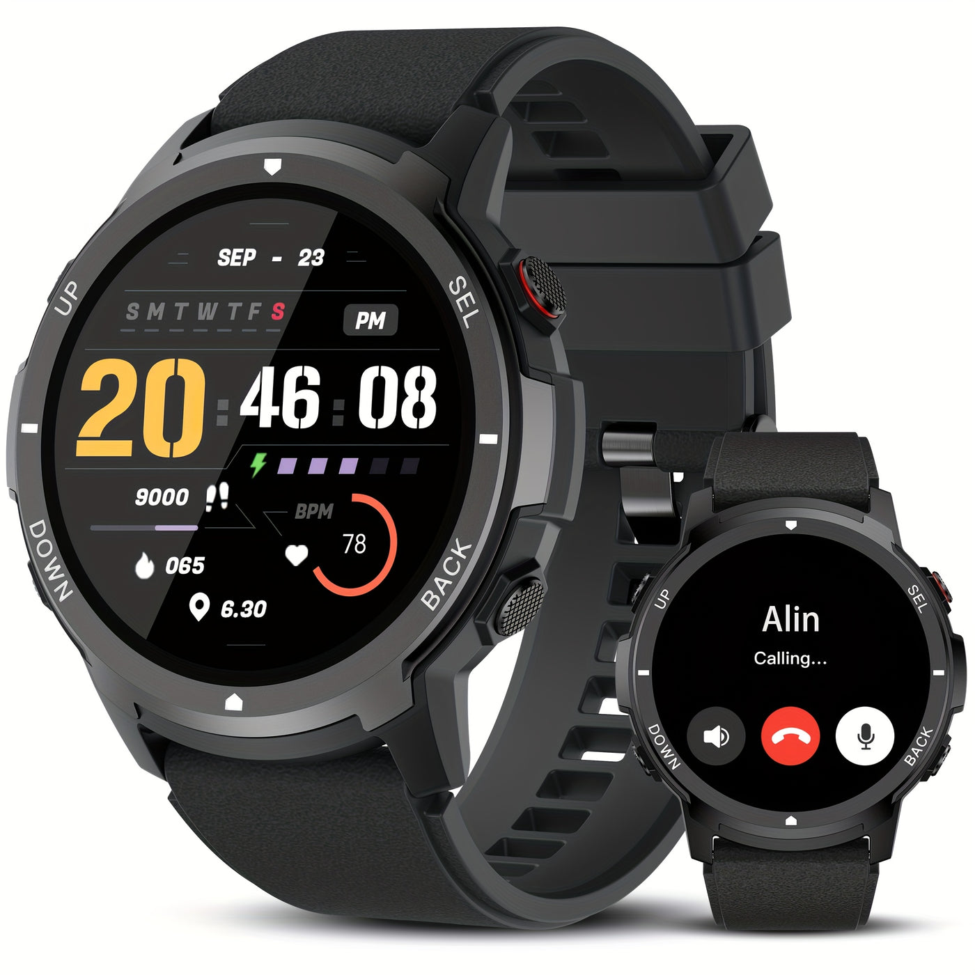 S52 Smartwatch: Wireless Calls, Sleep Monitor & 110+ Sport Modes