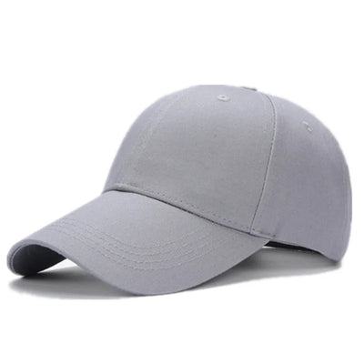 Adjustable Cotton Baseball Cap Solid‑Colour Unisex Hat