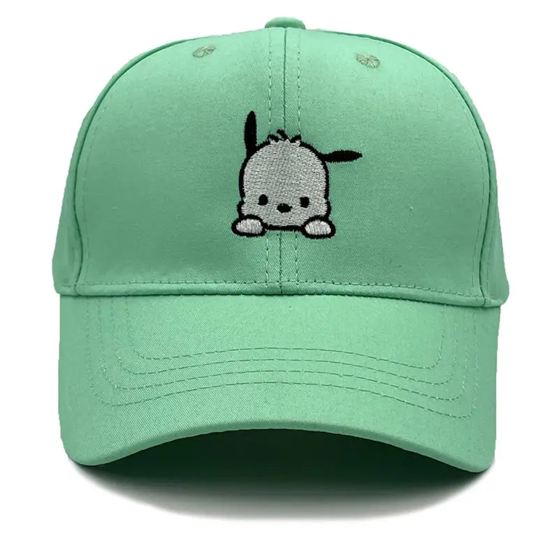 Kids’ Sanrio Cotton Baseball Cap Hello Kitty, Kuromi & Cinnamoroll Adjustable Hat