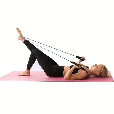 5‑Level Resistance Bands with Handles Home Workouts | UK Delivery