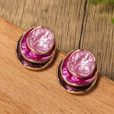 Boho Multi‑Layer Silver Party Earrings Elegant Holiday Jewellery