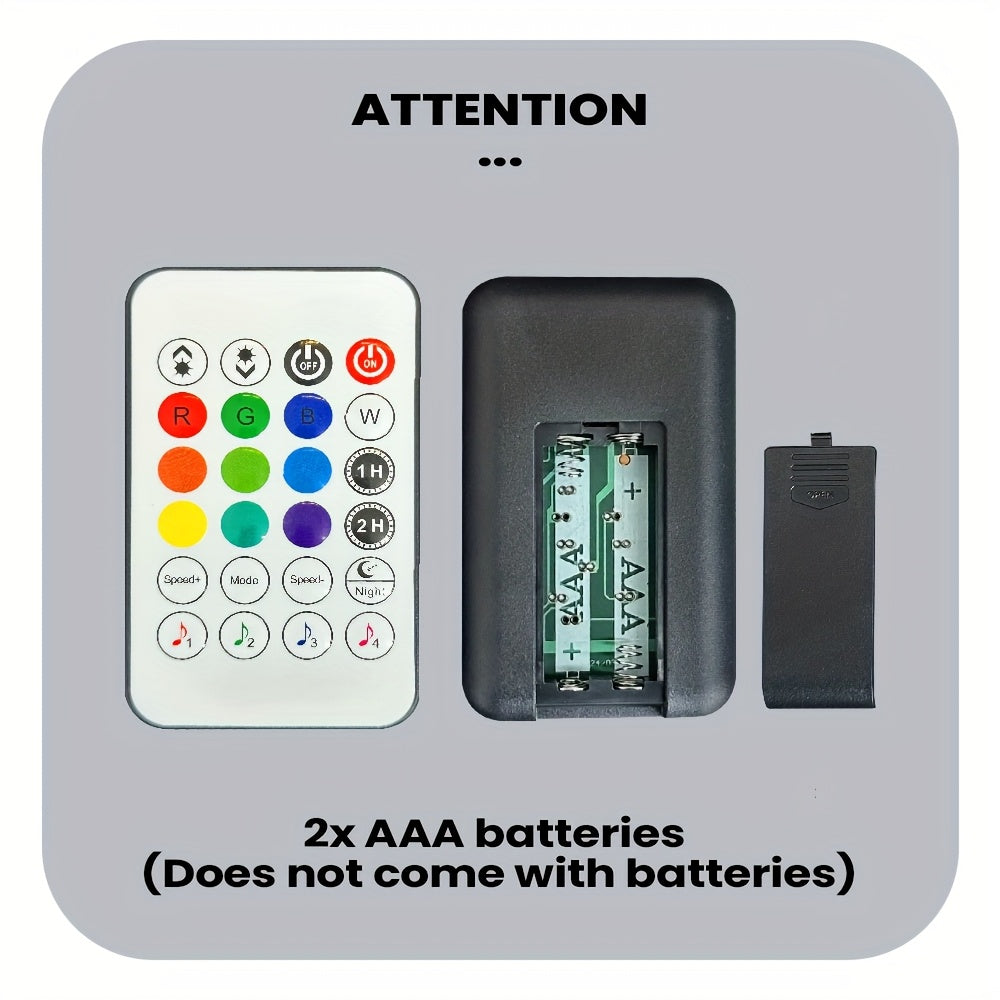 Smart RGB Corner Floor Lamp with Music Sync | Premium Home