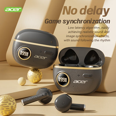 Wireless Earbuds Noise Cancellation with Deep Bass & Retro Style