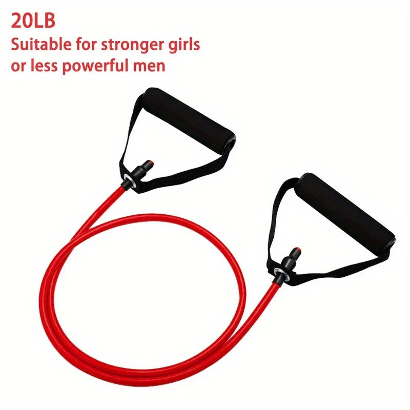 5‑Level Resistance Bands with Handles Home Workouts | UK Delivery