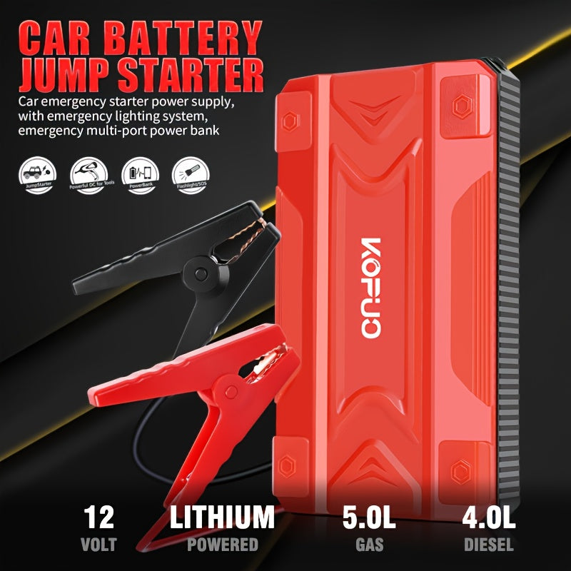 3000A Portable Car Battery Jump Starter | KOPUO Camping Essential