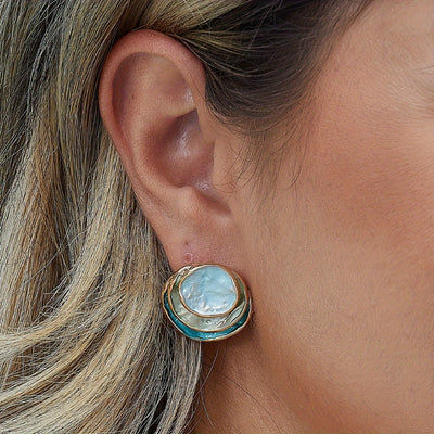 Boho Multi‑Layer Silver Party Earrings Elegant Holiday Jewellery