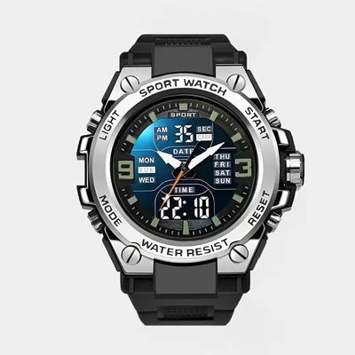 Multi‑Sport Men's Digital Chronograph Watch | Luminous Display